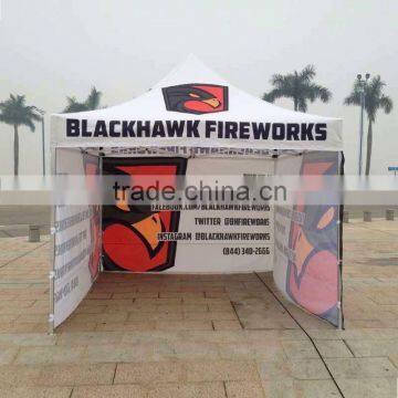 China Custom 6x6m Advertising Use Cheap Price Cool Design Dye Sublimation Clear Marquee Tent Tent With Sides photo-2