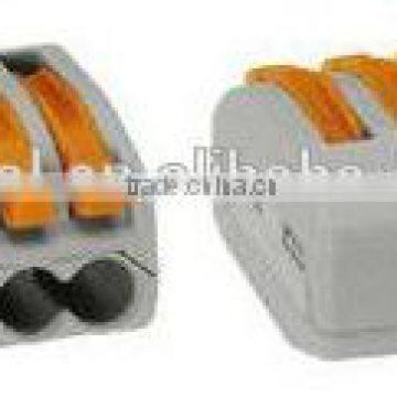 Push-wire quick connect terminals