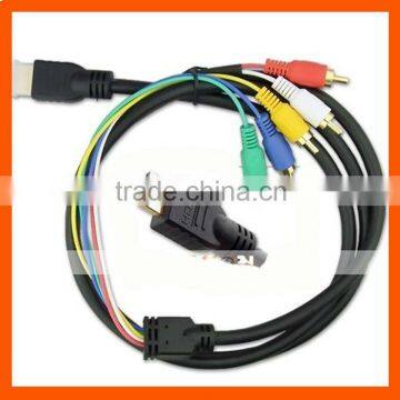 Hot sell rca female to hdmi cable