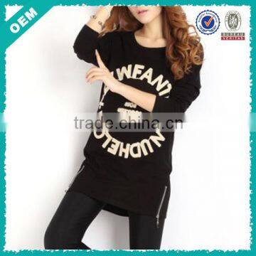 Fashion autumn/winter pullover sweatshirts , unique beautiful women sweatshirts (lyh03000122)