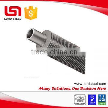 good quality SS304 SS316 SS439 SS410 high frequency welded finned tubes