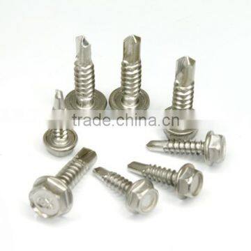 12x70 Hex flange head self drilling screw