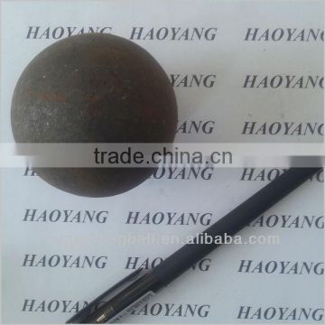 75mm Forged(Forging) steel grinding ball for golding mining process