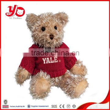 Manufacturer of Youth Olympic Games Mascot, custom bear plush animal toy