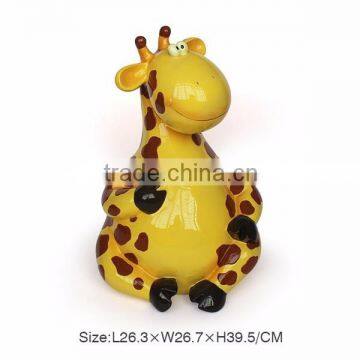 Customized adorable Giraffe coin box for gifts