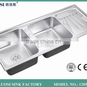luxury series welding copper kitchen sink 12050B