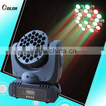 36x5w RGBW led moving beam home party disco lighting