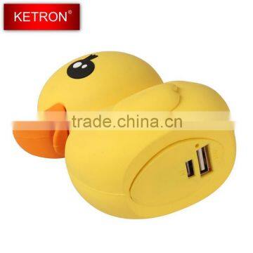 Cute Yellow Duck Design Portable Power Bank Charger photo-3