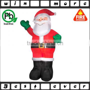 outdoor standing inflatable Santa Claus X-mas inflatable standing Santa Claus