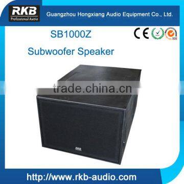 SB1000Z 18" subwoofer speaker box, outdoor subwoofer speaker