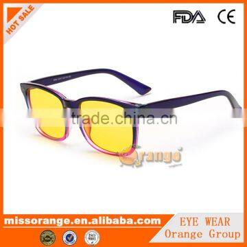 2016 fake designer reading glasses two colors frame computer glasses OEM factory