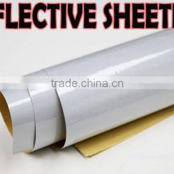 Dark Green Advertising Grade Reflective Sheet/Self Adhesive Reflective Vinyl Film photo-3