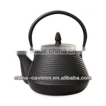 cast iron tea pot