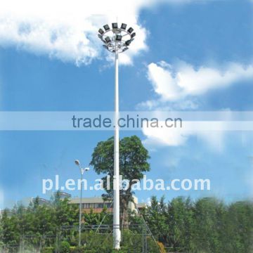 12-30m high mast lamps wiht 6-18 pcs 1000W Hight pressure sodium light