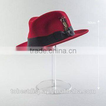 Beautiful Clear Custom Acrylic Hat Display Stand,acrylic Hat Holder photo-4