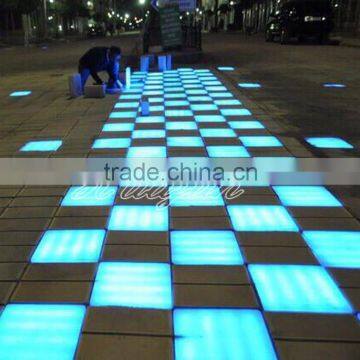 IP65 Outdoor Underground LED Brick Paver Lights, colorful led brick lights