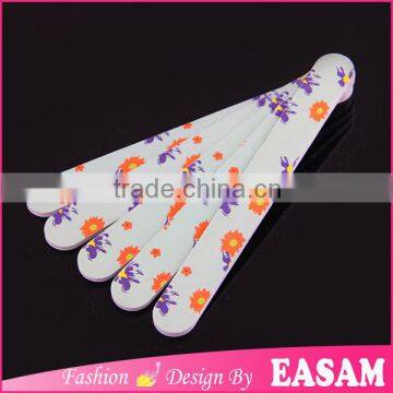 whlosesale eva nail file custom printed disposable nail file emery board paper file