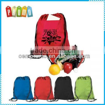 Promotional Drawstring Cooler bag, Customized drawstring cooler backpack