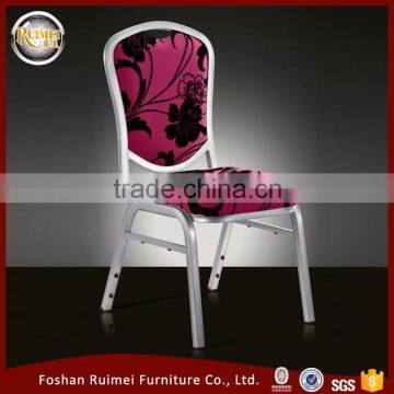 stackable hotel dining simple design metal dining chair