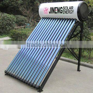 Vacuum Pressurized Solar Hot Water Heater