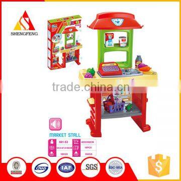 kids play the supermarket checkout toys checkstand set