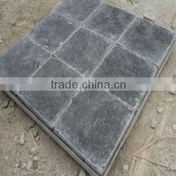 Black limestone paver tumbled,thin pavers