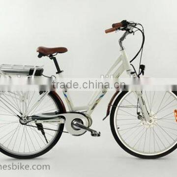 700C inch middle motor inner 3speed lady city electric bicycle e-bike (Model SYT700C)