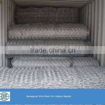 1x1x0.5m 60x80mm Hot Dipped Galvanized Gabion Mesh for Stone Wall Protection photo-5