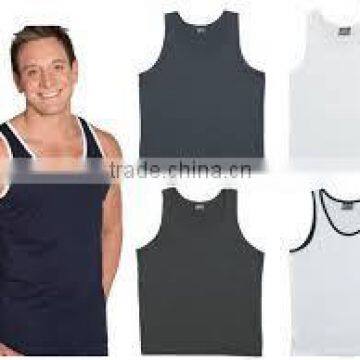 100%cotton singlet /men singlet/ all colours singlet