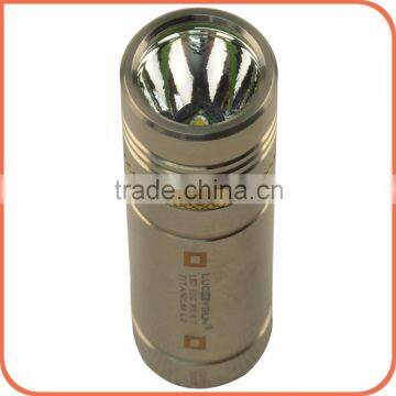 LuckySun China Led Slim Torch 304 Stainless Steel 300Lm Mini Q5 in Led Flashlights for Outdoor Hiking photo-5