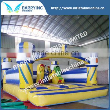 2016 new design CE certificate kids jumping inflatable bouncer castle