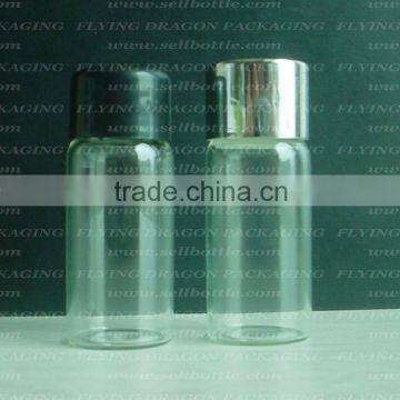 glass vial with cap, glass bottle, cosmetic glass bottle (SIZE: DIA:22MM,H:52MM,10ML)