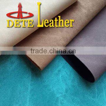 Denim fabric leather 2015 hot jeans pattern patent leather fabric for shoes making