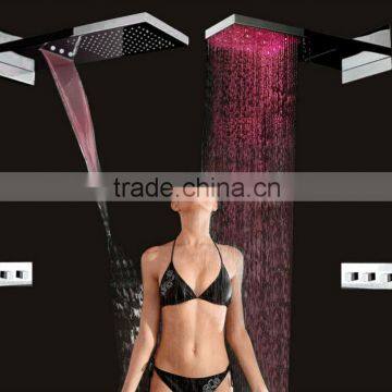 shower led faucet light temperature sensor