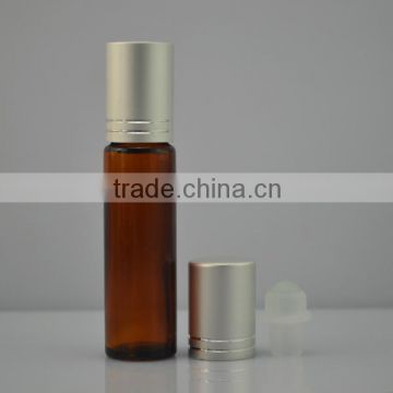 roll on bottle 10ml amber glass roller bottle