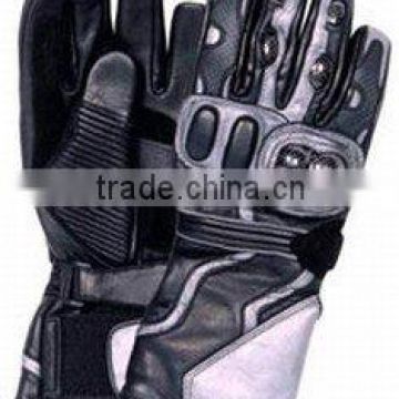 Leather Motorbike Racing Gloves