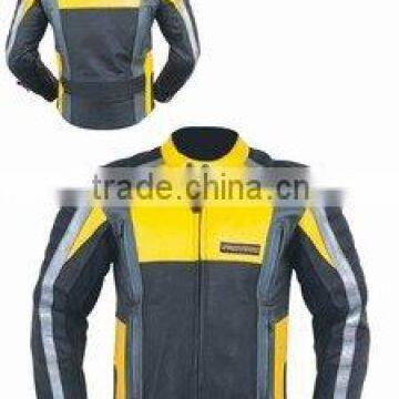 DL-1184 Leather Motorbike Jacket