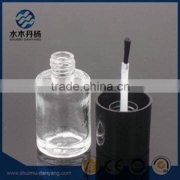 Fancy 12ml cylinder empty UV gel nail polish bottle