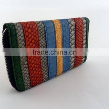 Women Money Bag Security Long Purse Brand Style Rainbow Colorful Fashion Wallet photo-2