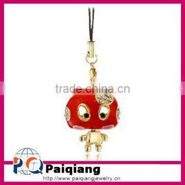 Fashion mushroom pendant cell phone accessories china display