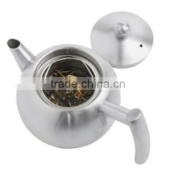 Stainless steel teapot with infuser,Teapot