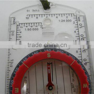 Outdoor Hiking Camping Pocket Camping Map Compass With Mirror Quality Choice photo-3