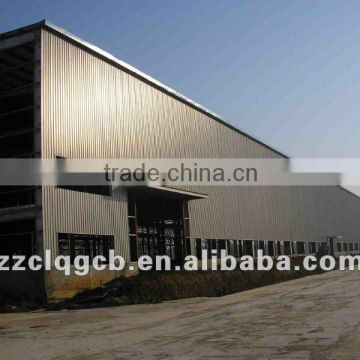 big beautiful steel structure warehouse