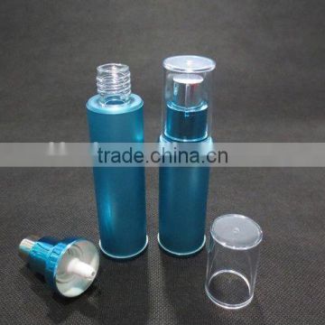 20/30/50ml High end acrylic airless bottles for cosmetic/blue packaging china supplier