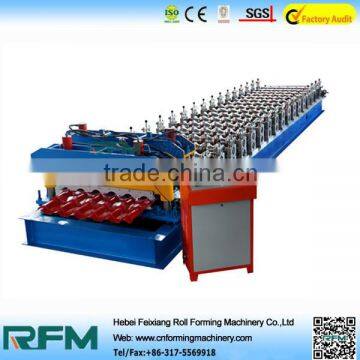 color steel glazed tiles making machinery for sale