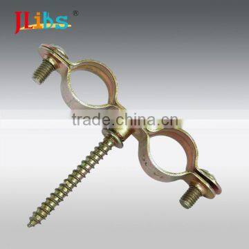 1/4"Double Pipe Clamps With Rubber photo-5