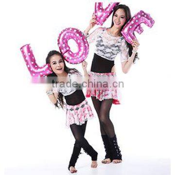 Wuchieal New Design Belly Dance Costume for Both Adults and Children