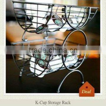 2 Tier K-cup storage basket