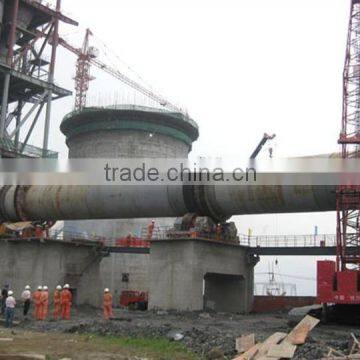 Rotary kiln for calcinating limestone