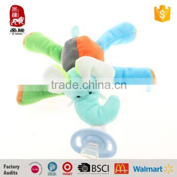 wholesale custom baby toys supplies plush Pacifier clip OEM                        
                                                Quality Choice
                                                    Most Popular